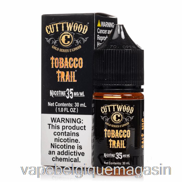 Vape Belgique Sillage De Tabac - Sels De Bois Coupé - 30ml 35mg